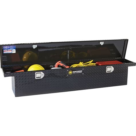 low profile thin steel crossover toool boxes|northern tool slim crossover box.